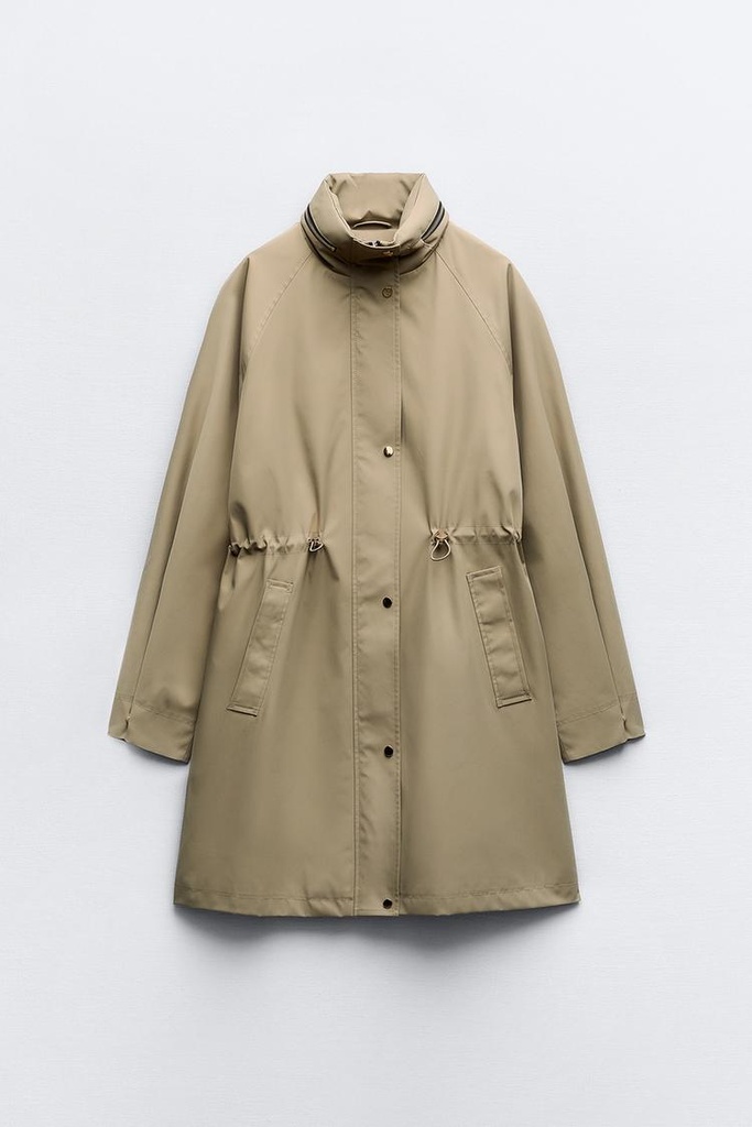 LONG JACKET WITH HOOD