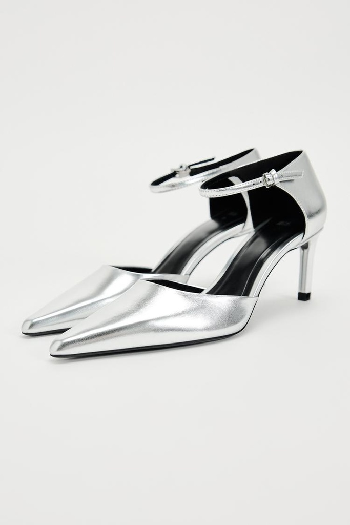 METALLIC HIGH HEEL SHOES