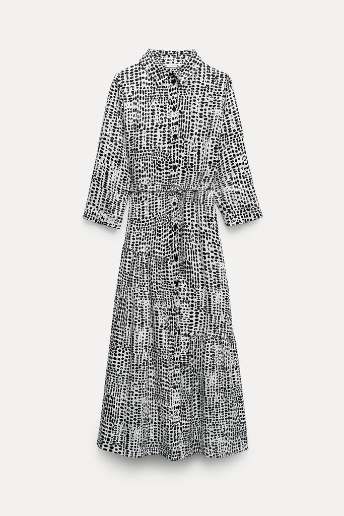 ZW COLLECTION PRINTED LONG DRESS