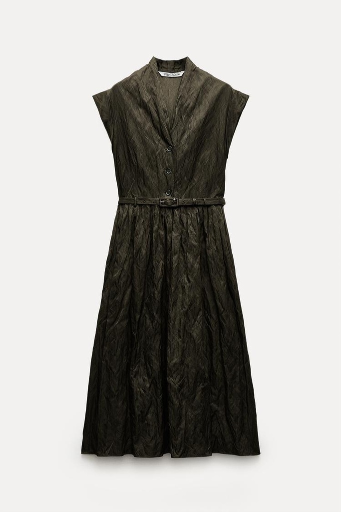 ZW COLLECTION SHIRT DRESS WITH BELT