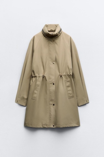 LONG JACKET WITH HOOD