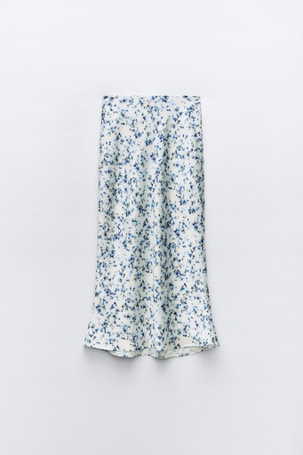 PRINTED MIDI SKIRT