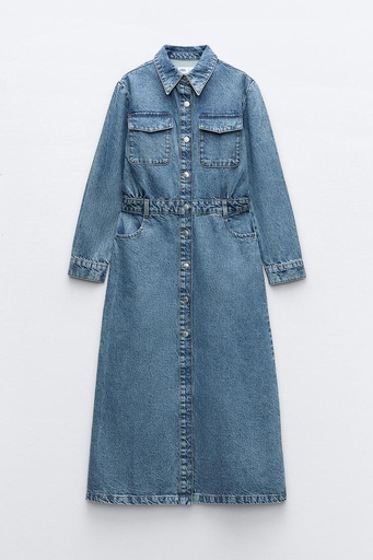 Z1975 MIDI DENIM DRESS