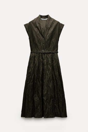 ZW COLLECTION SHIRT DRESS WITH BELT